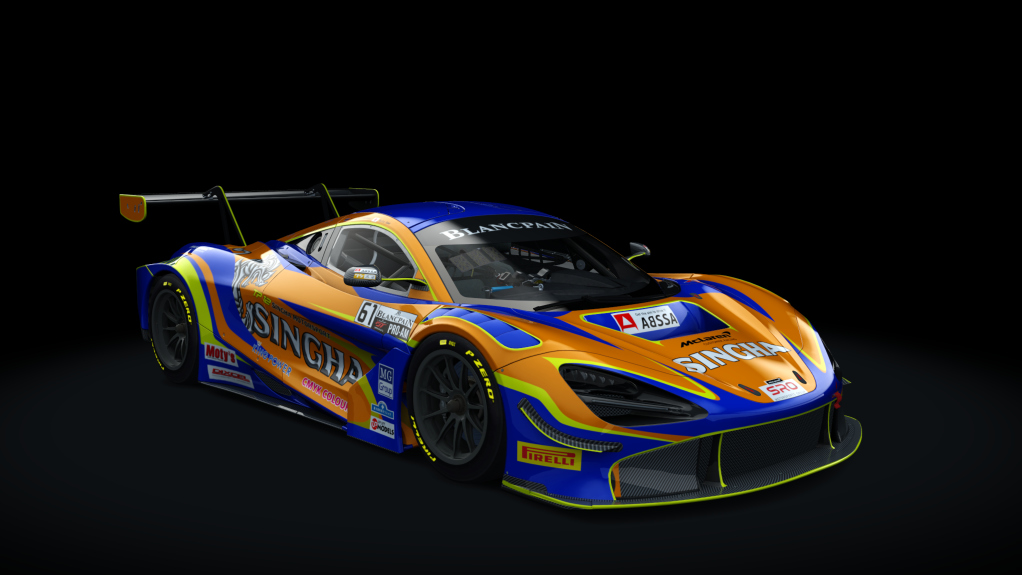 McLaren 720S GT3, skin 61
