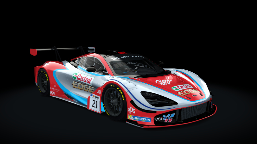 McLaren 720S GT3, skin ruben_sanchez