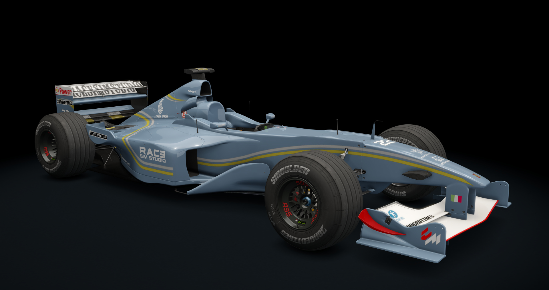 Formula RSS 2000 V10, skin 22_Casalena_IT_light_blue