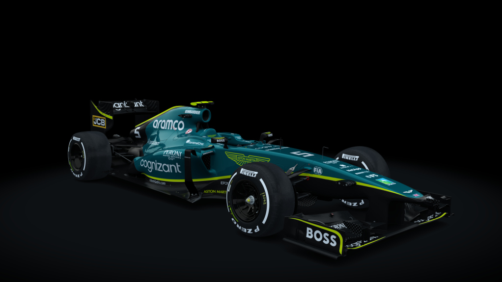 Formula RSS 2013 V8, skin AMR22_5_Vettel
