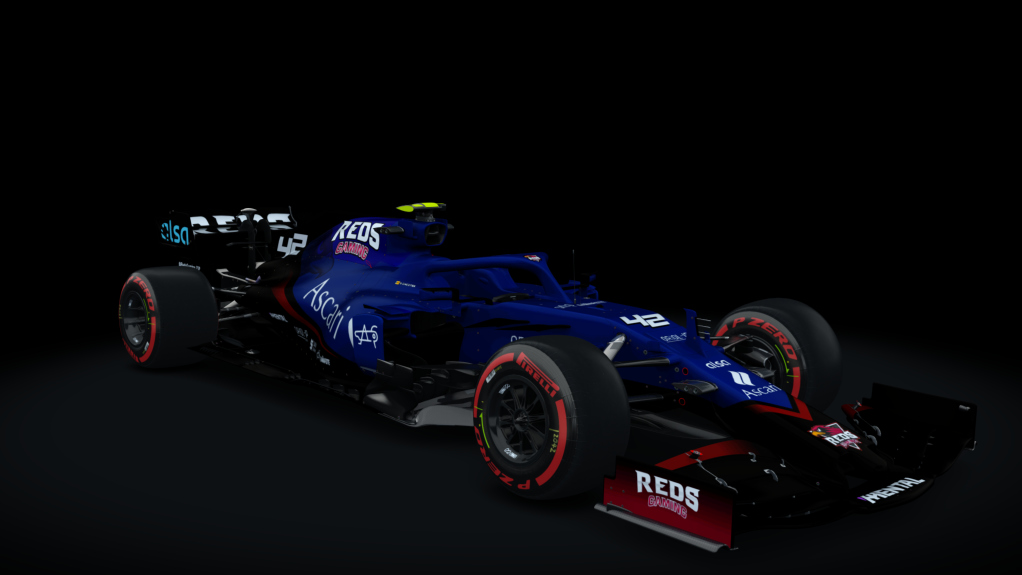 Formula Hybrid 2020, skin RedsGamingAscari_#42_Miguel_Ginestar