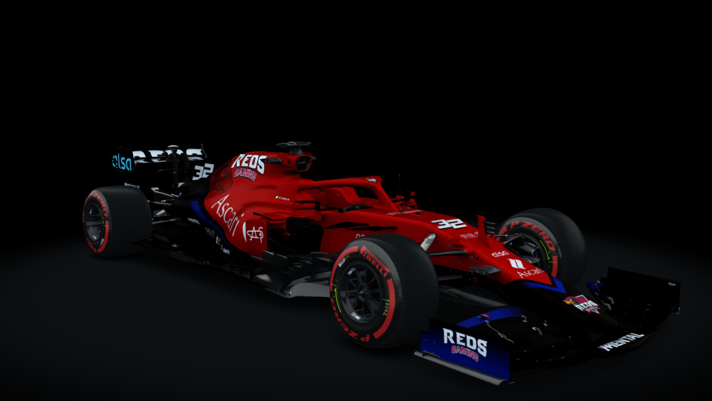 Formula Hybrid 2020, skin RedsGaming_#32_Alejandro_Garcia