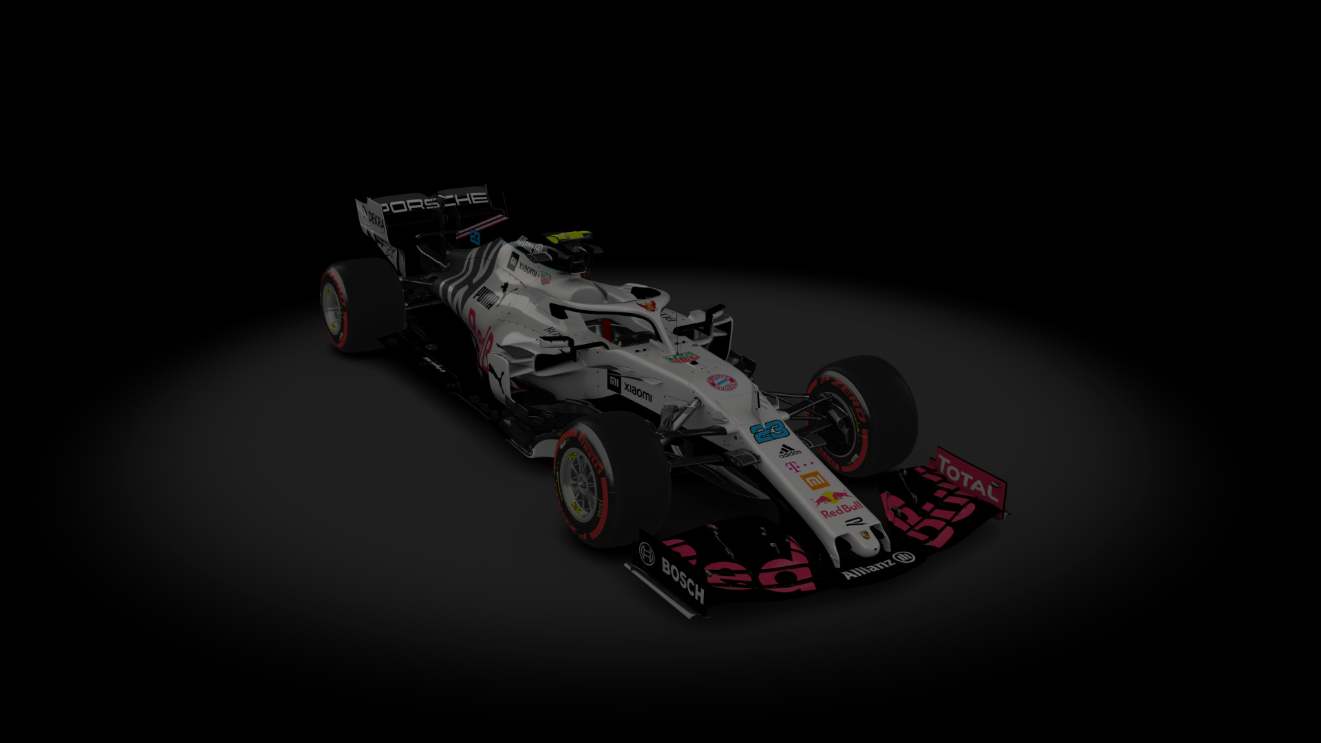 Formula Hybrid 2020, skin VolkswagenPorsche_23_Alex_Albon