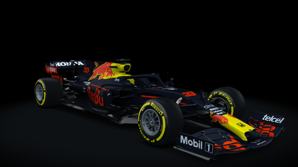 Formula Hybrid 2020, skin e_33_Red_Bull_Racing_RB16B