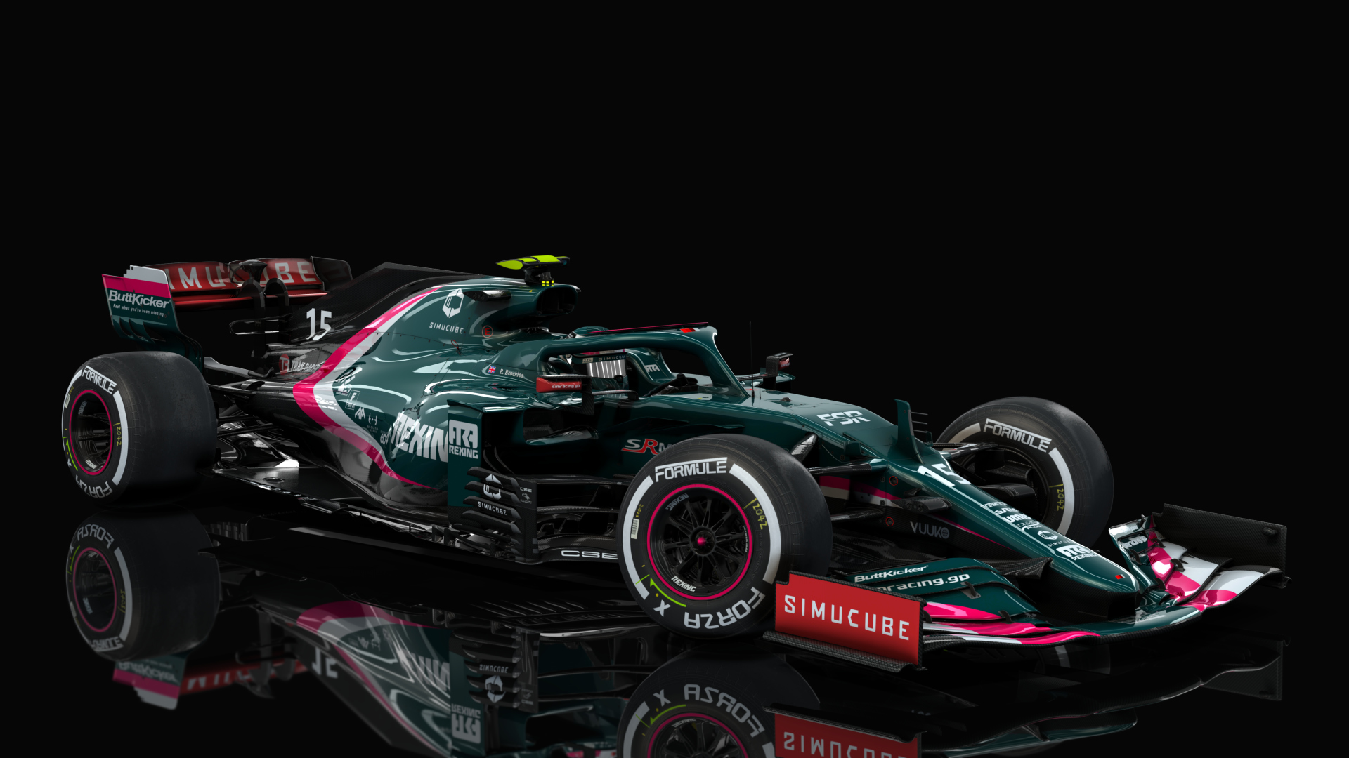 Formula Hybrid 2021, skin 2_green_stone_15