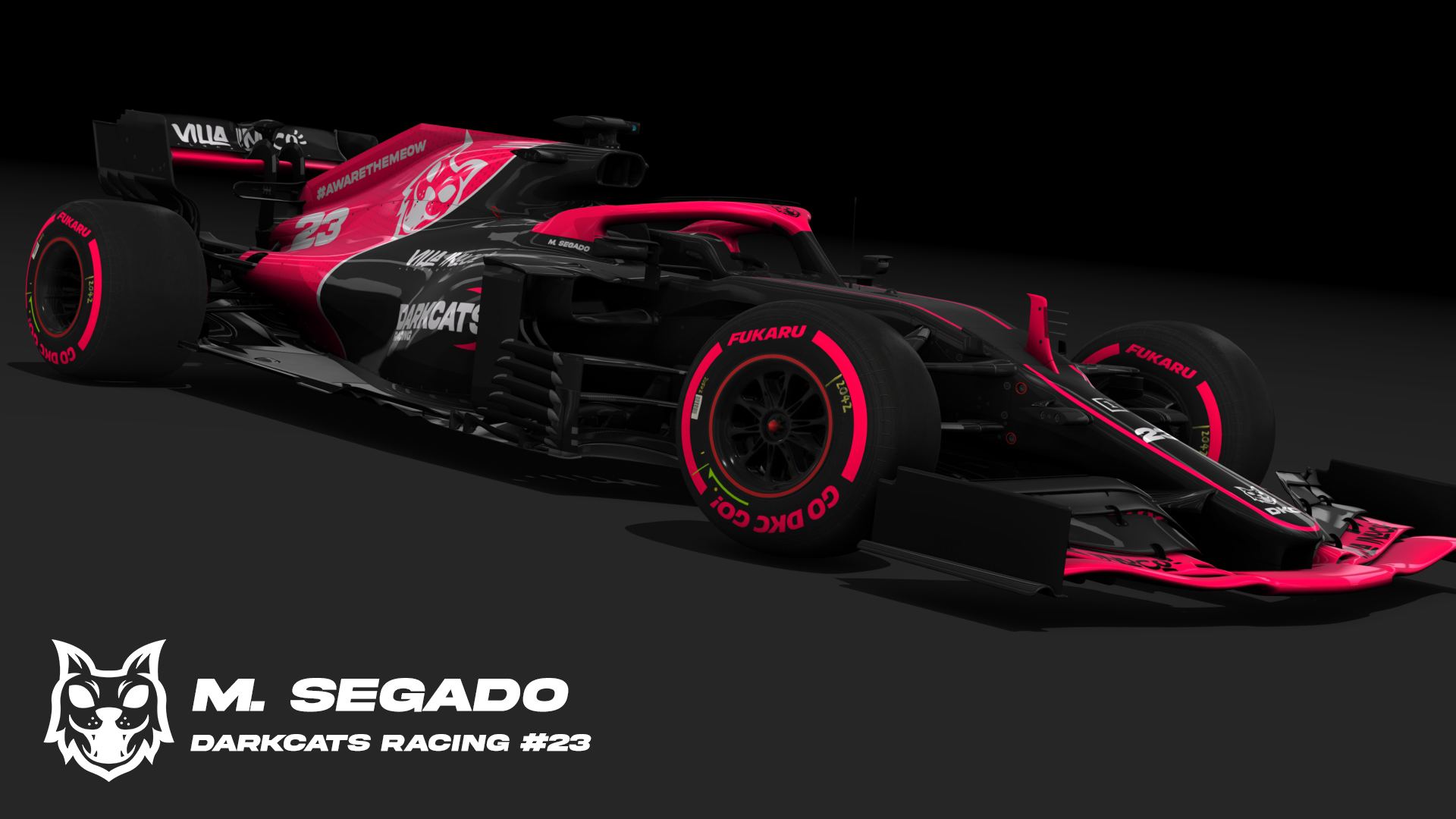 Formula Hybrid 2021, skin DarkCats_23_Martin_Segado