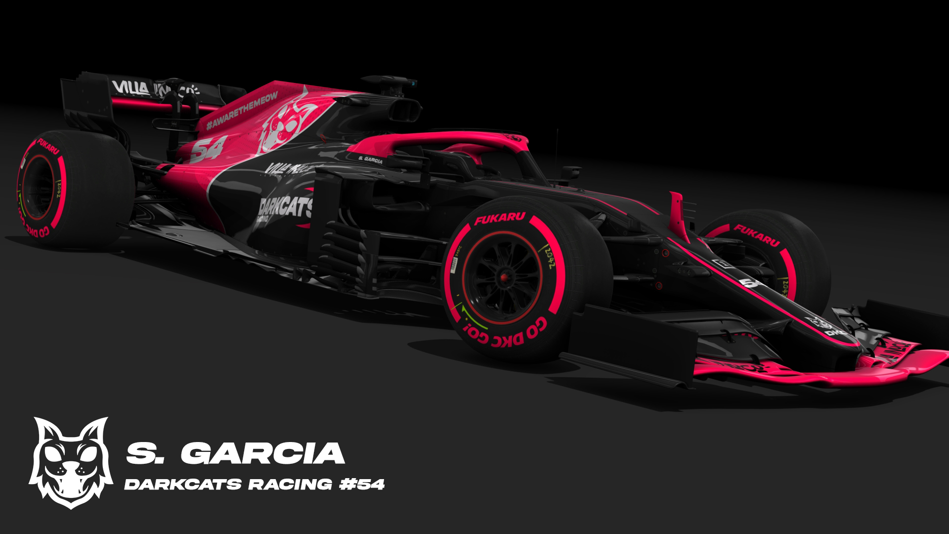 Formula Hybrid 2021, skin DarkCats_54_Sergio_Garcia