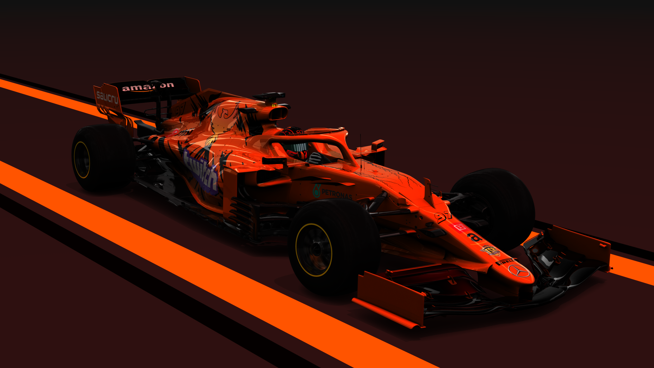 Formula Hybrid 2021, skin PhoenixMercedes_88_JuanLuis_Falcon