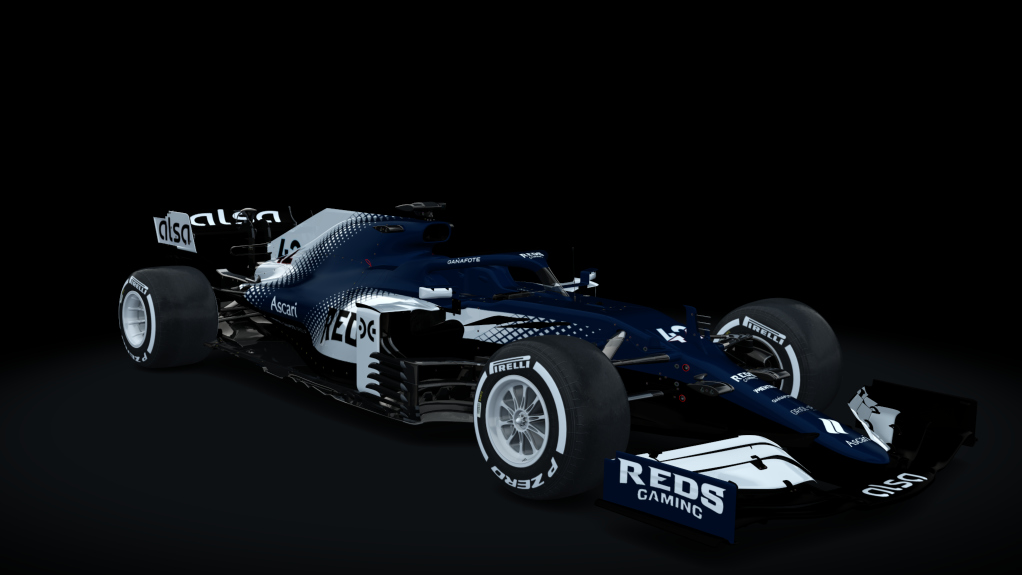Formula Hybrid 2021, skin RedsGamingAlsa_TSR_42_Miguel_Ginestar