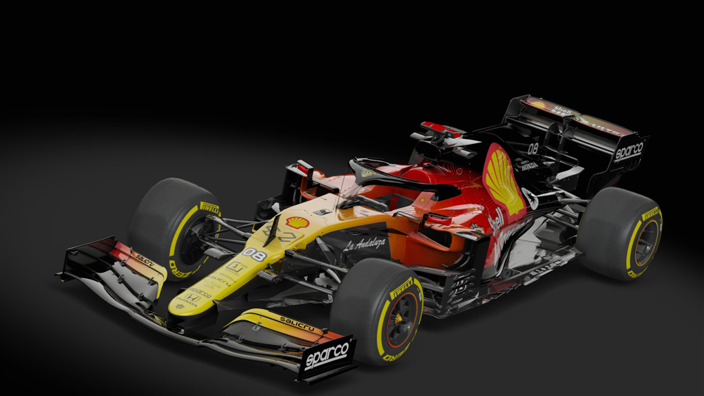 Formula Hybrid 2021 WET, skin FireWallF1Team_08_Sergi_Morera