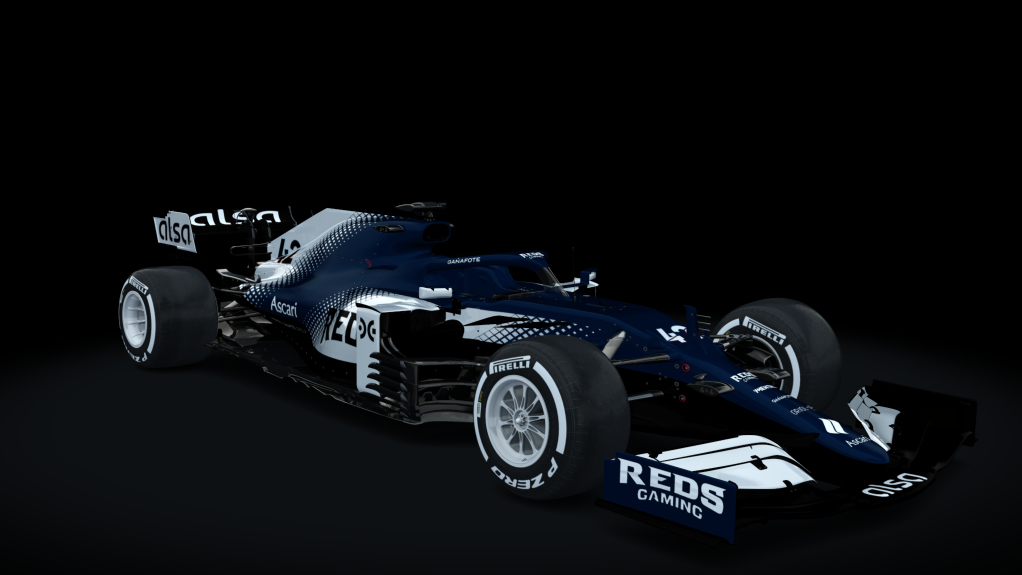 Formula Hybrid 2021 WET, skin RedsGamingAlsa_TSR_42_Miguel_Ginestar