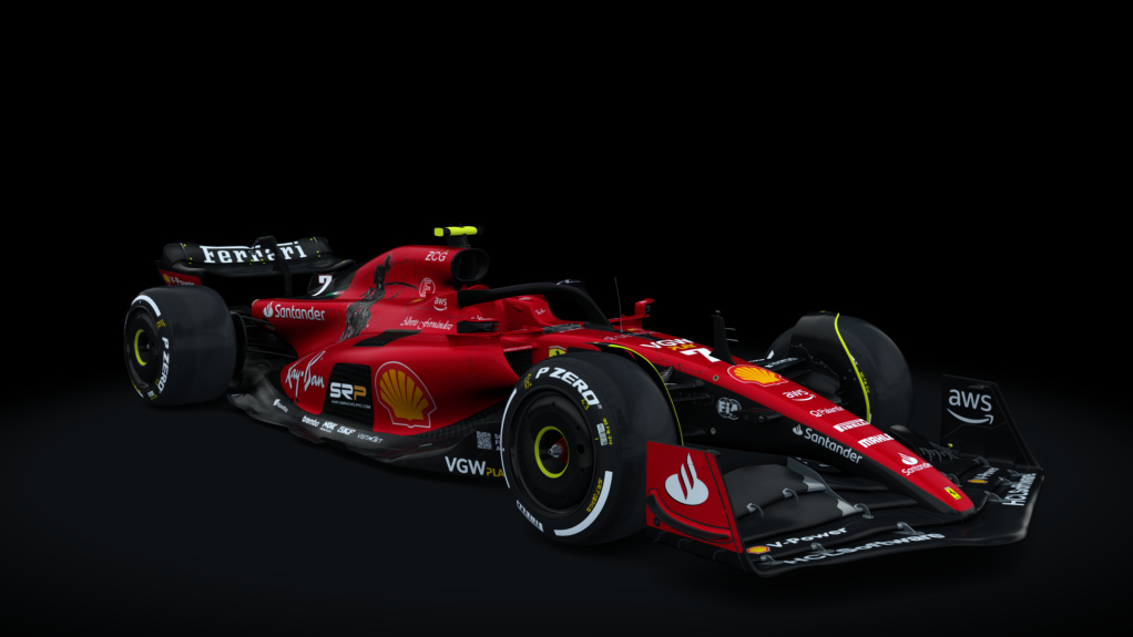 Formula Hybrid 2022 S, skin Ferrari_TSR_Alberto_Fernandez