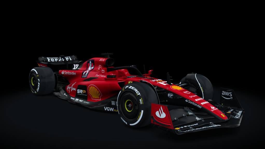 Formula Hybrid 2022 S, skin Ferrari_TSR_Israel_Contreras