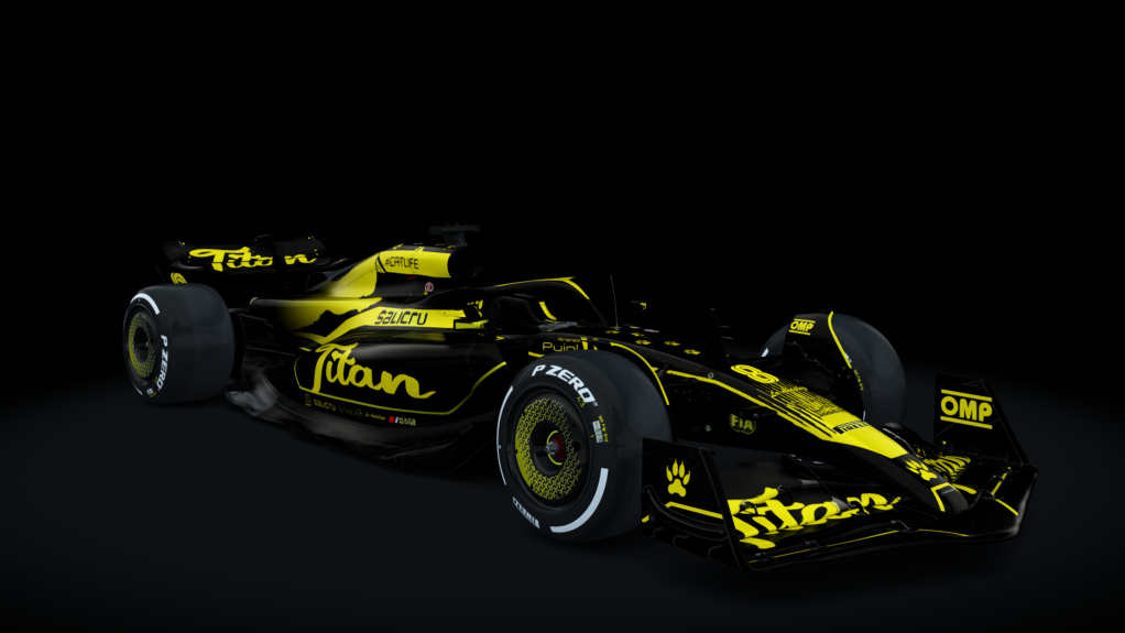 Formula Hybrid 2022 S, skin TitanRacingTeam_TSR_DanielBeltran
