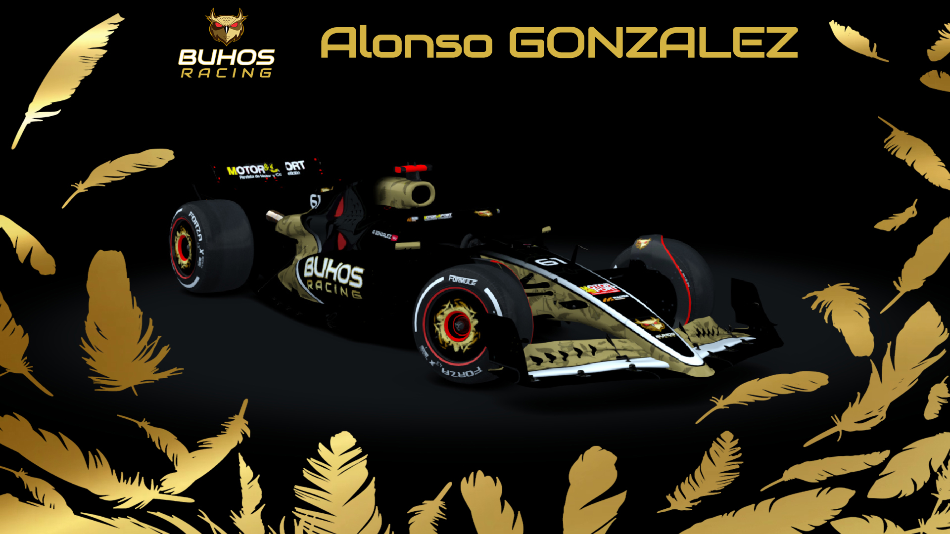 Formula Hybrid® 2023, skin Buhos_Racing_Alonso