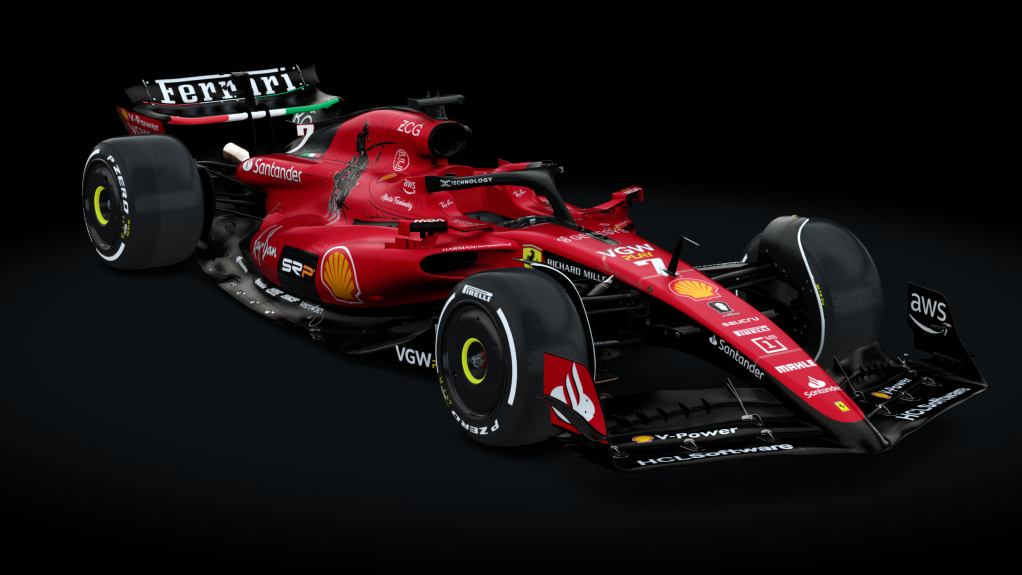 Formula Hybrid® 2023, skin Ferrari_TSR_AlbertoFernandez