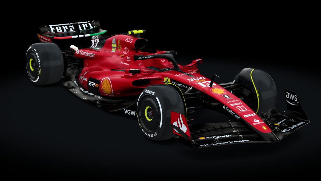Formula Hybrid® 2023, skin Ferrari_TSR_IsraelContreras