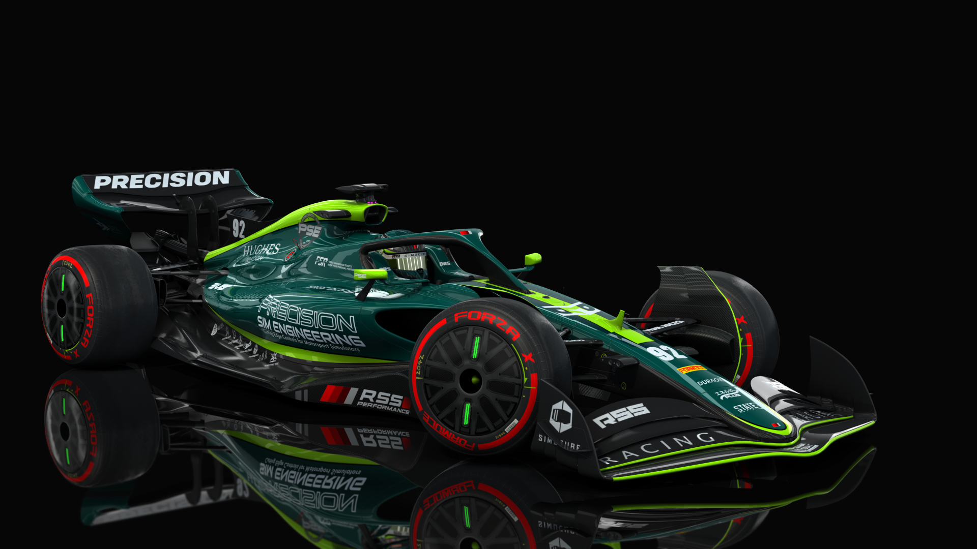 Formula Hybrid X 2022 EVO, skin 06_green_stone_92