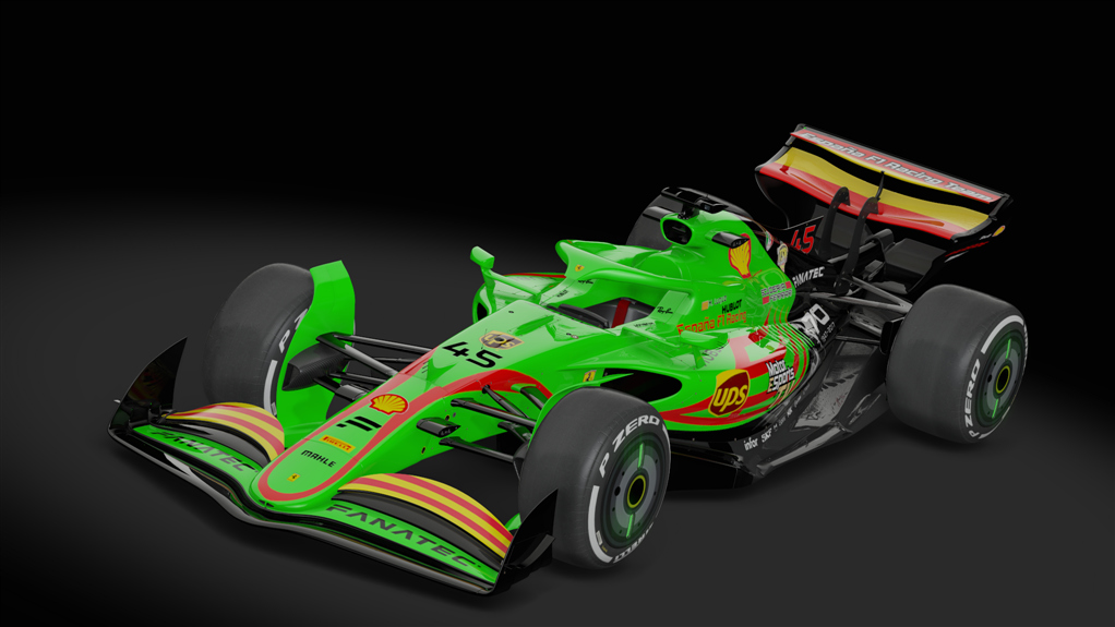 Formula Hybrid X 2022 EVO, skin EspanaF1RacingTeam_45_MarcosLuque