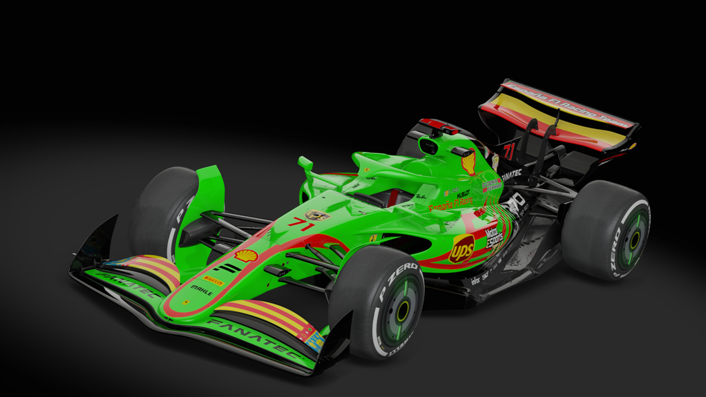 Formula Hybrid X 2022 EVO, skin EspanaF1RacingTeam_71_DomingoRoig