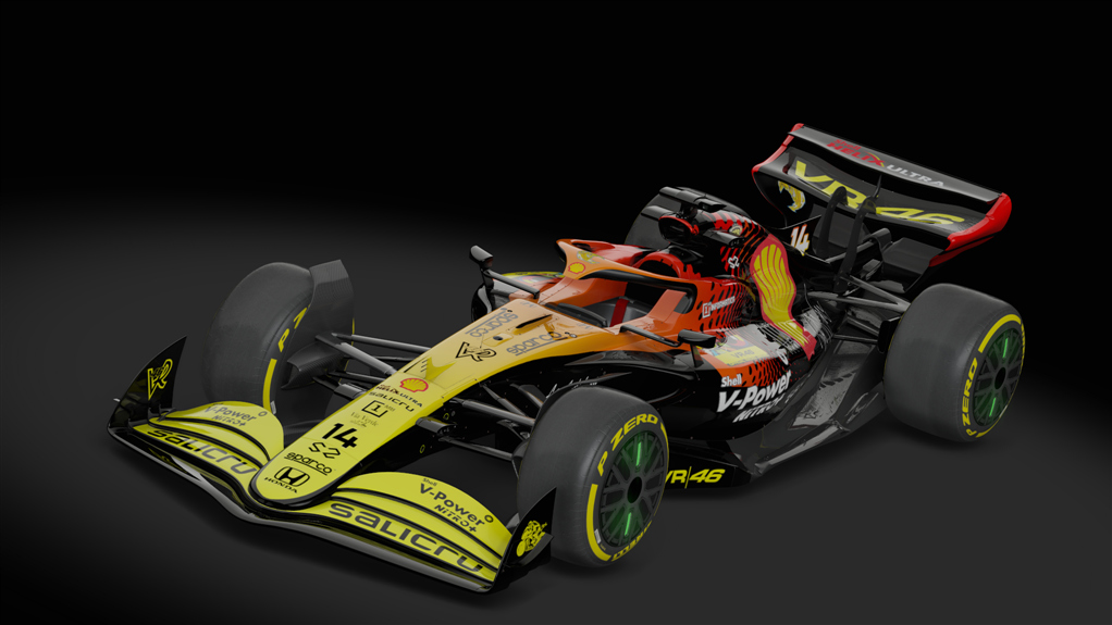 Formula Hybrid X 2022 EVO, skin Firewall_Team_14_DanielPujol