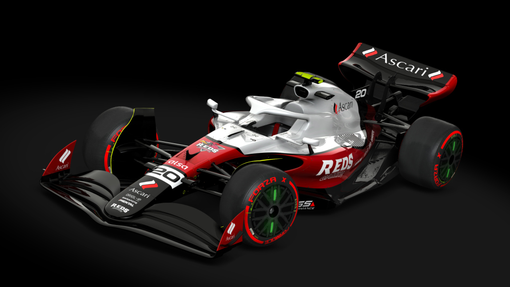 Formula Hybrid X 2022 EVO, skin RedsGamingAscari_TSR_20_Ismael_Rodriguez