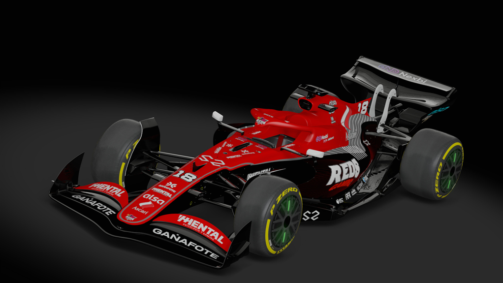Formula Hybrid X 2022 EVO, skin RedsGaming_18_AntonioGaldeano