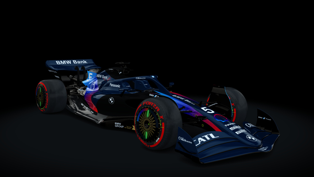 Formula Hybrid X 2022 EVO, skin SeanBull_BMW_5_Black