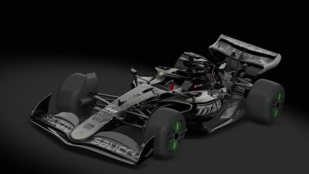 Formula Hybrid X 2022 EVO, skin Titan_Junior_Team_48_PedroCrespo
