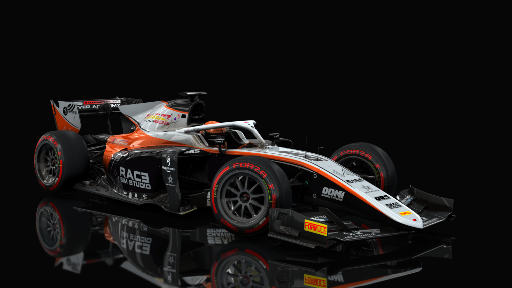 Formula RSS 2 V6 2020, skin 14_RSS_Academy_black_orange