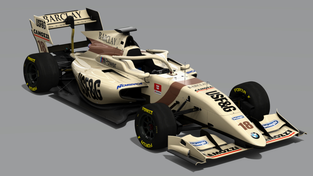 Formula RSS 3 V6, skin Arrows Barclay 18