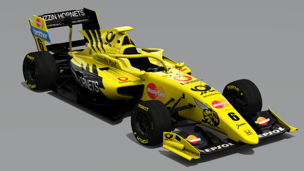 Formula RSS 3 V6, skin Jordan Buzzin Hornets_6