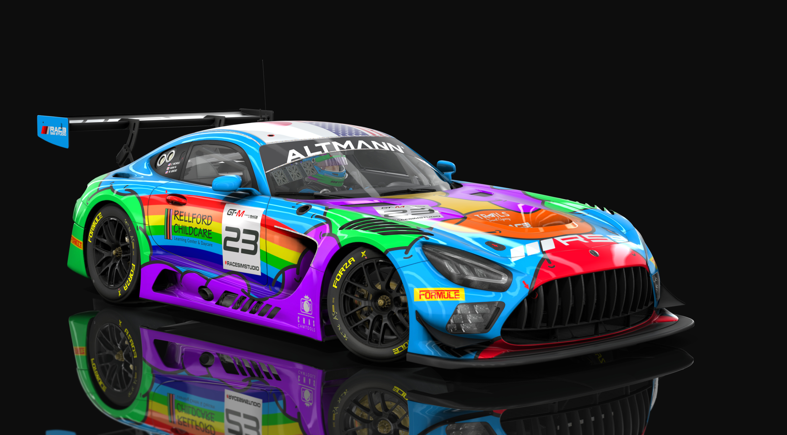 GT-M Mercer V8, skin 05_rainbow_23