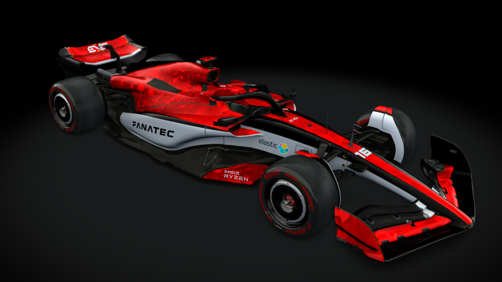 VRC Formula Alpha 2023, skin EVD_Racing_Jose_Boullosa