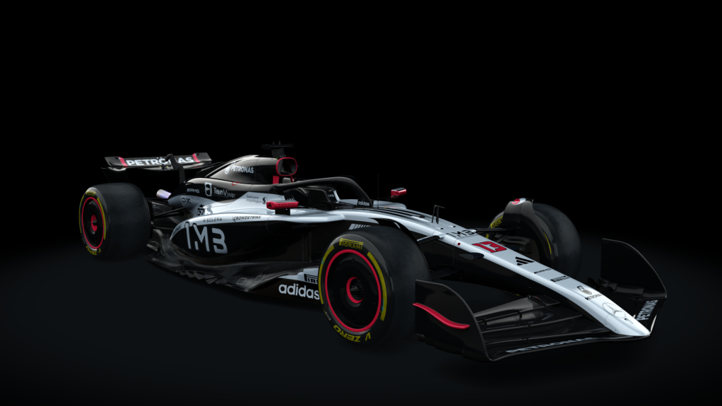 VRC Formula Alpha 2024, skin MercedesF1TeamBy1MB_IsraelContreras_13