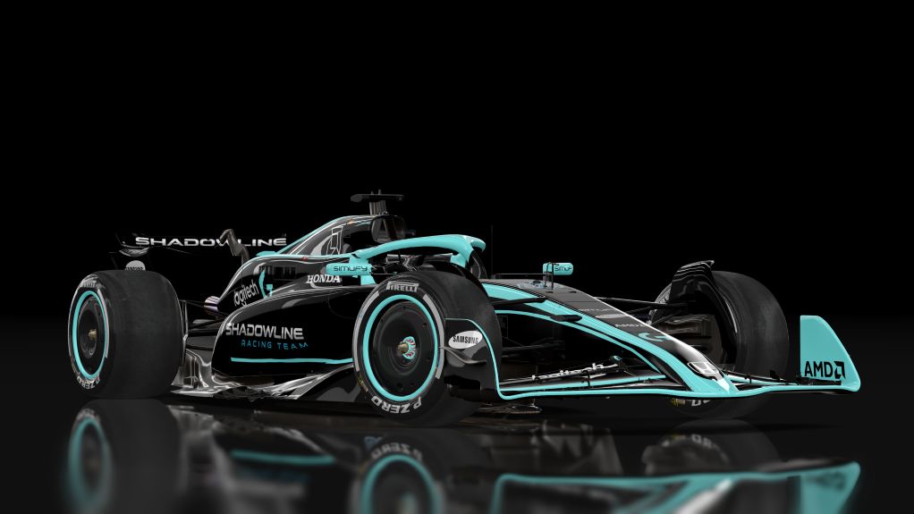 VRC Formula Alpha 2024, skin ShadowlineRT_DavidMartin_66