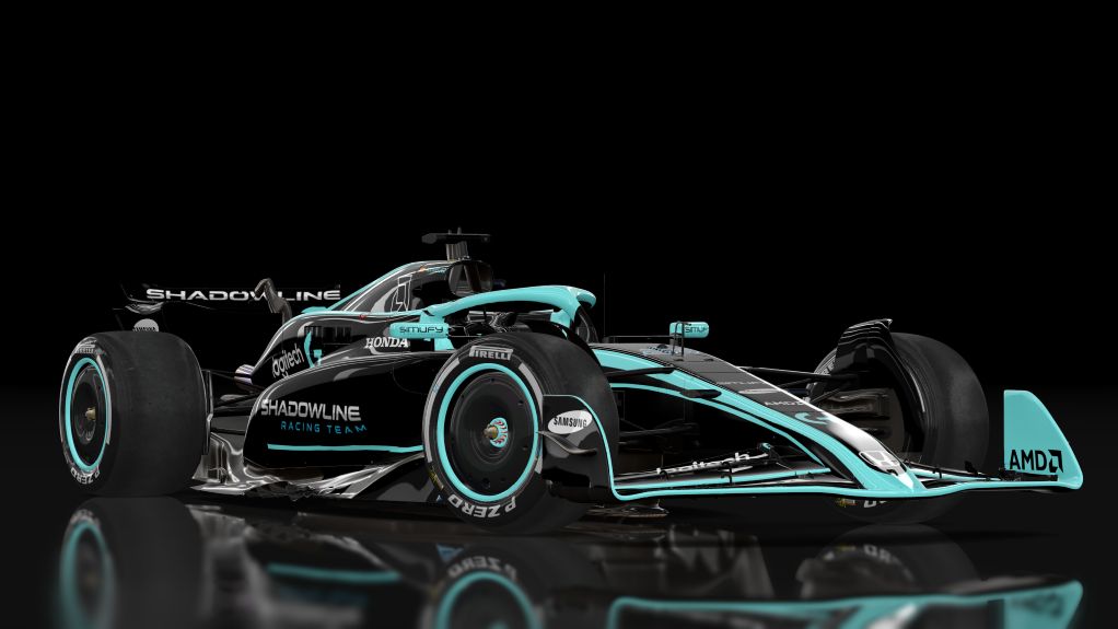 VRC Formula Alpha 2024, skin ShadowlineRT_ToniRodriguez_26