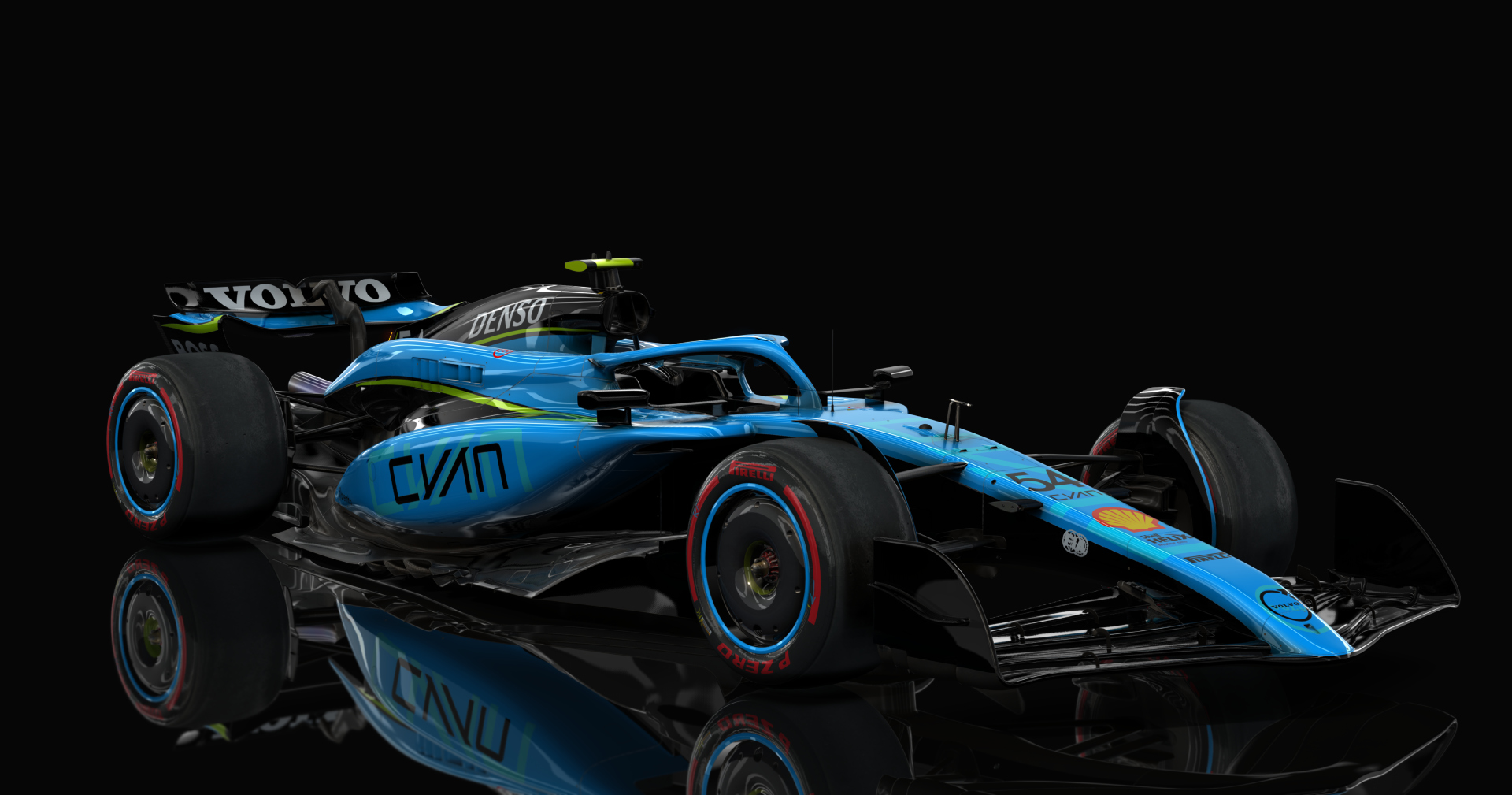 VRC Formula Alpha 2024, skin Volvo_54