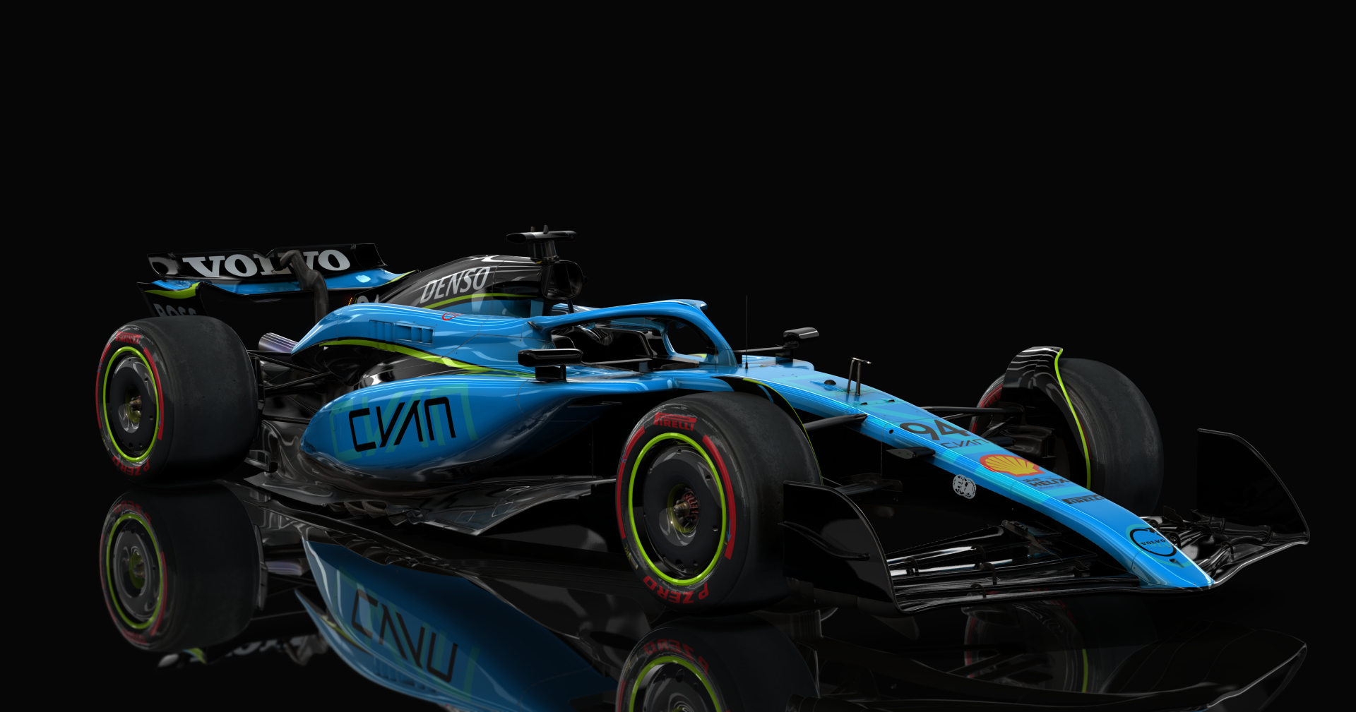 VRC Formula Alpha 2024, skin Volvo_94