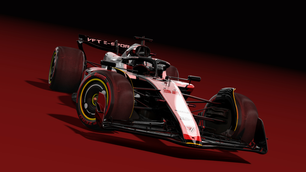 VRC Formula Alpha 2024, skin vft_e-sports_32_TSR_jesus_manzaneque