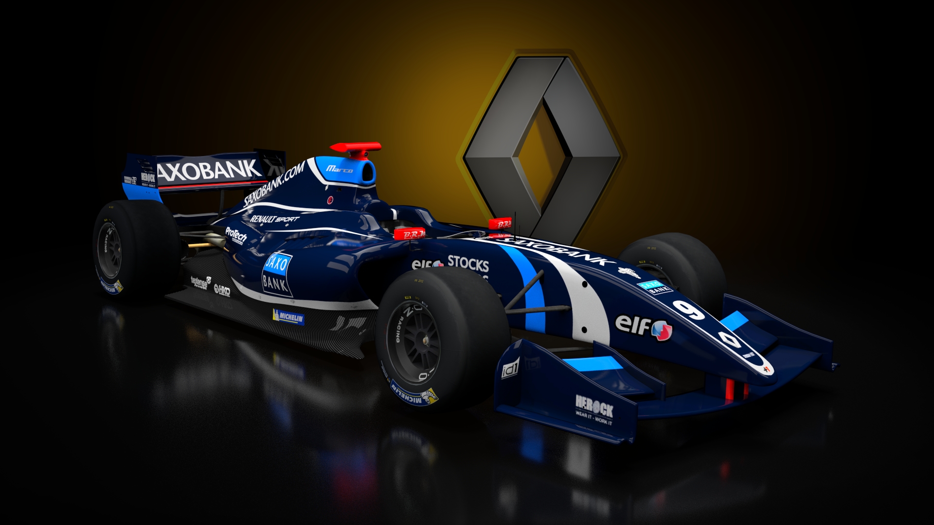 Formula Renault 3.5 2014 HDF, skin 2014_09techone