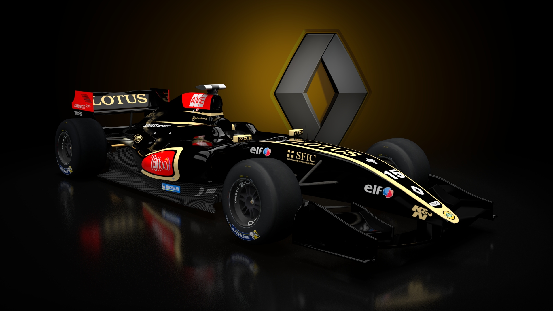 Formula Renault 3.5 2014 HDF, skin 2014_15lotus