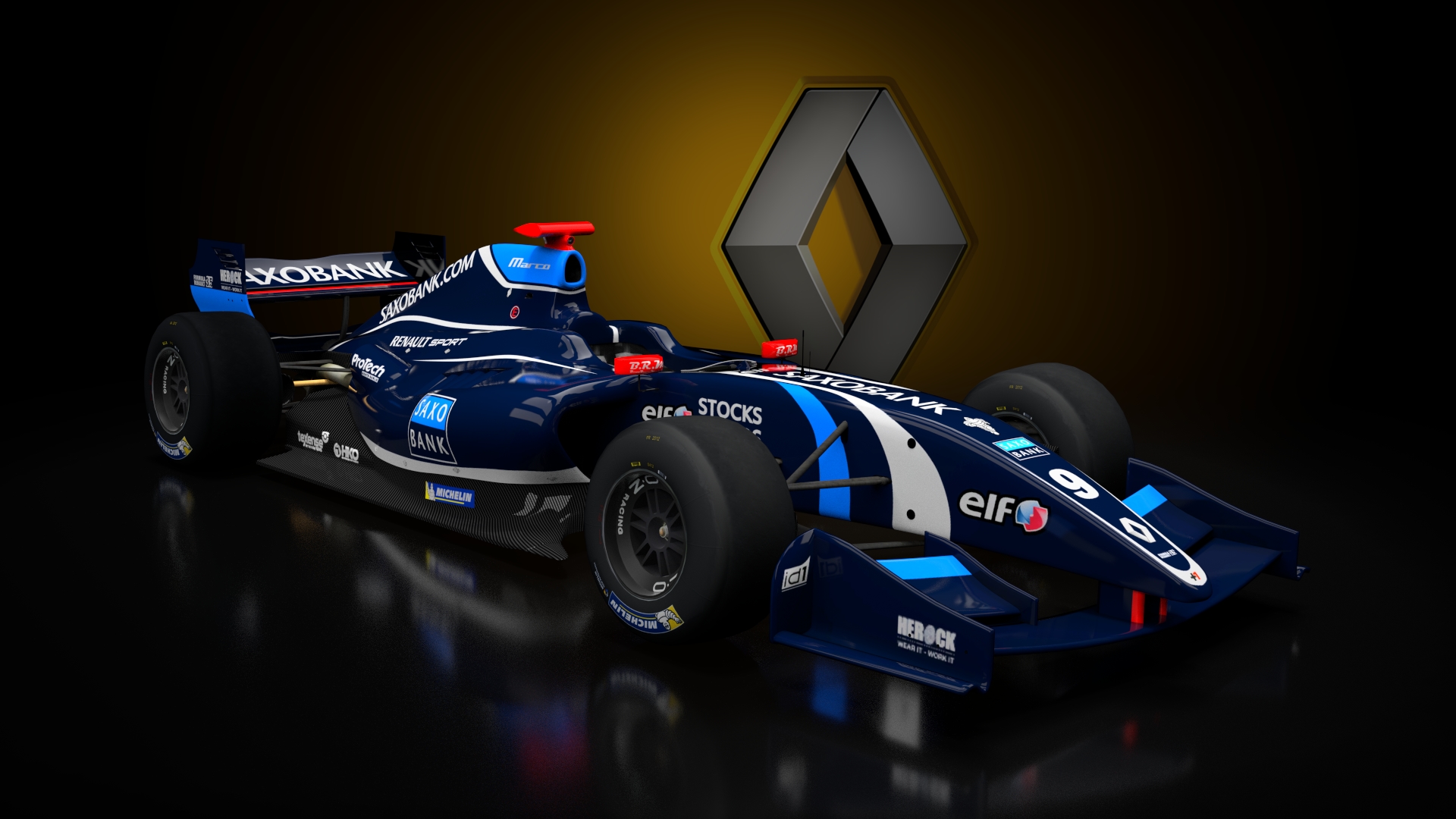 Formula Renault 3.5 2014, skin 2014_09techone