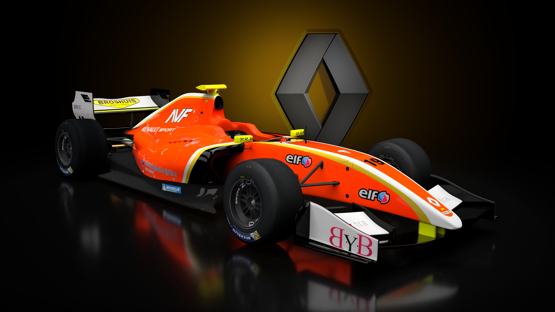 Formula Renault 3.5 2014, skin 2014_19avf