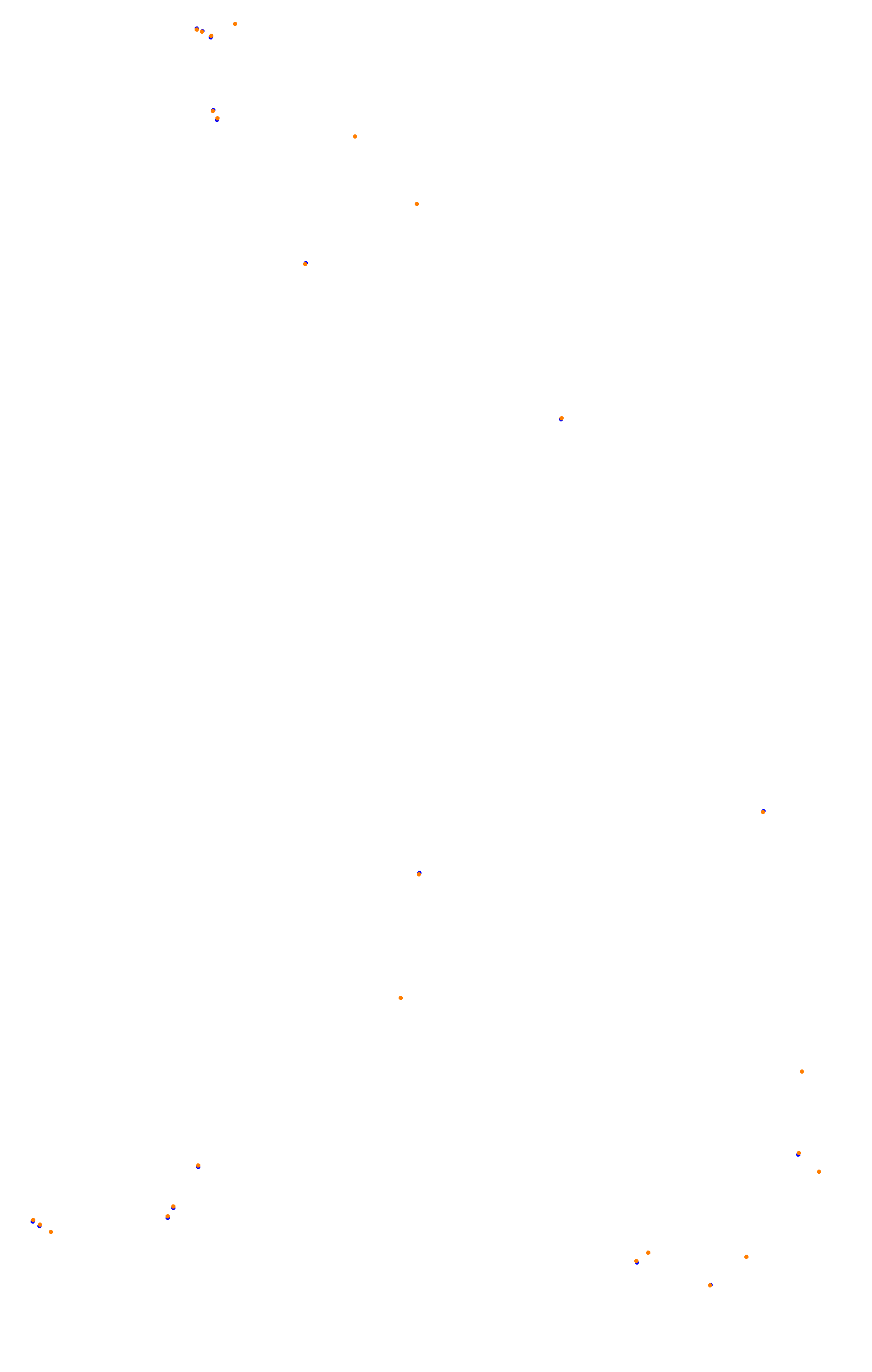 Spa OSRW collisions