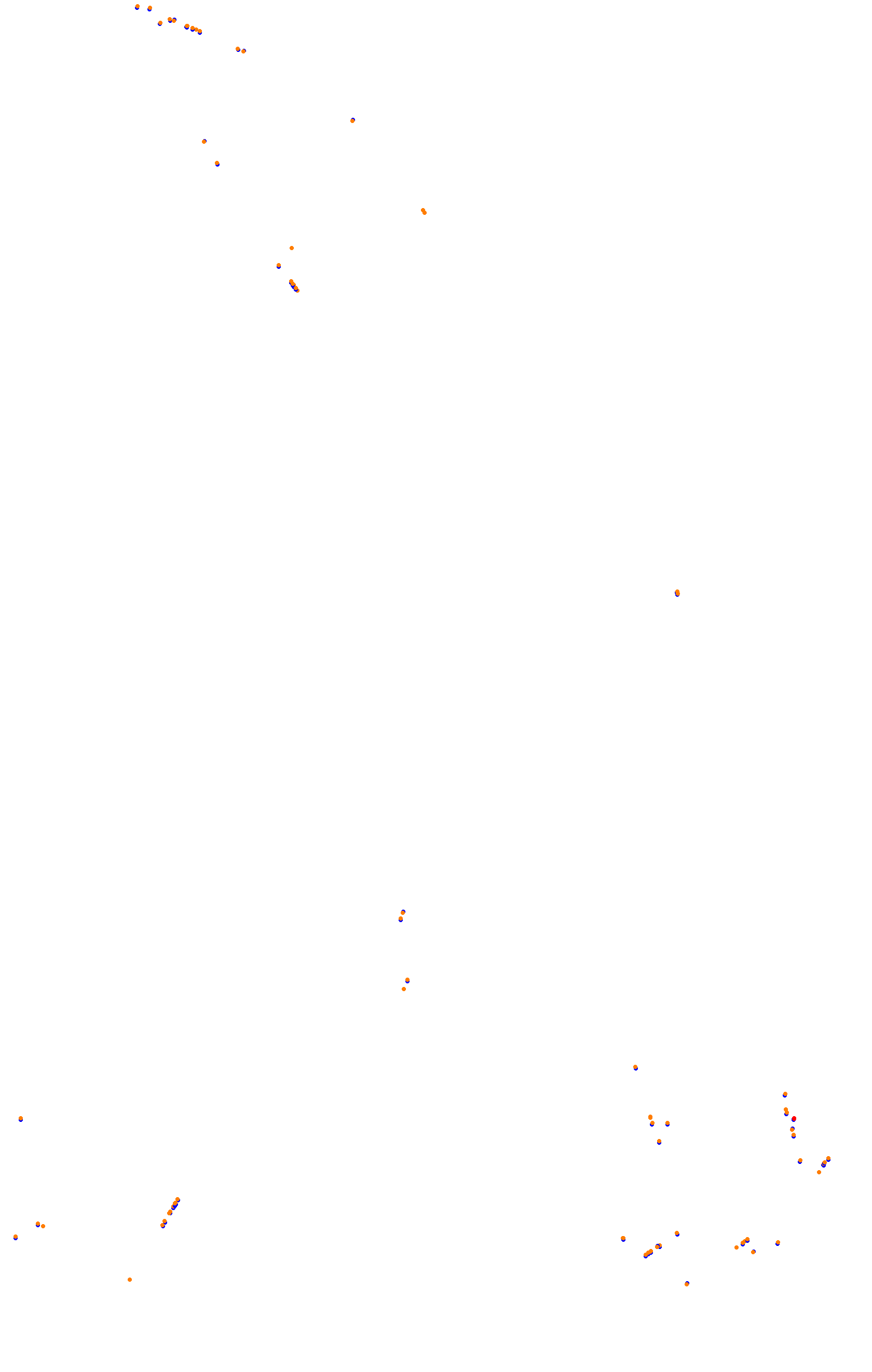 Spa OSRW collisions