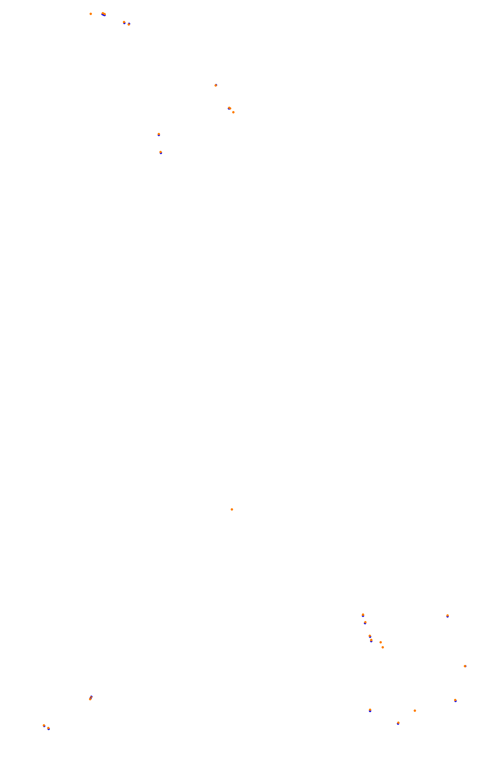 Spa OSRW collisions