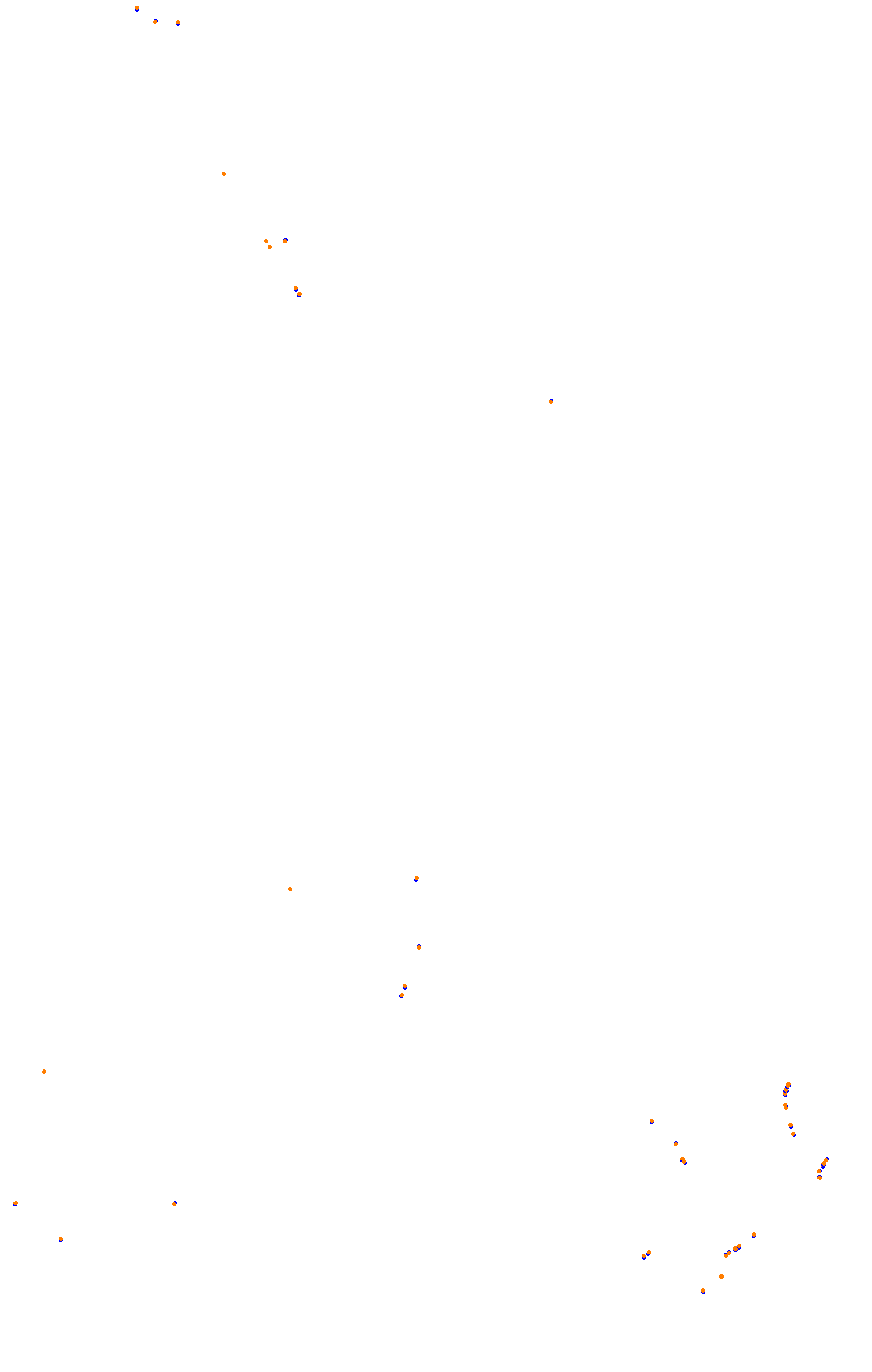 Spa OSRW collisions
