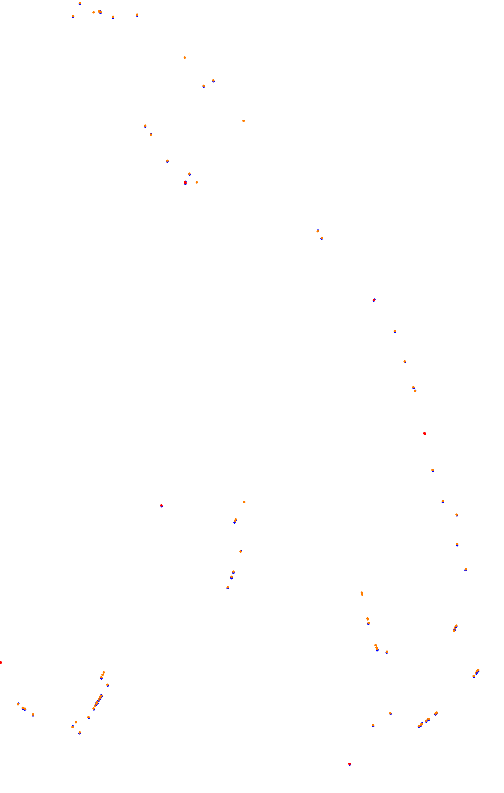 Spa OSRW collisions
