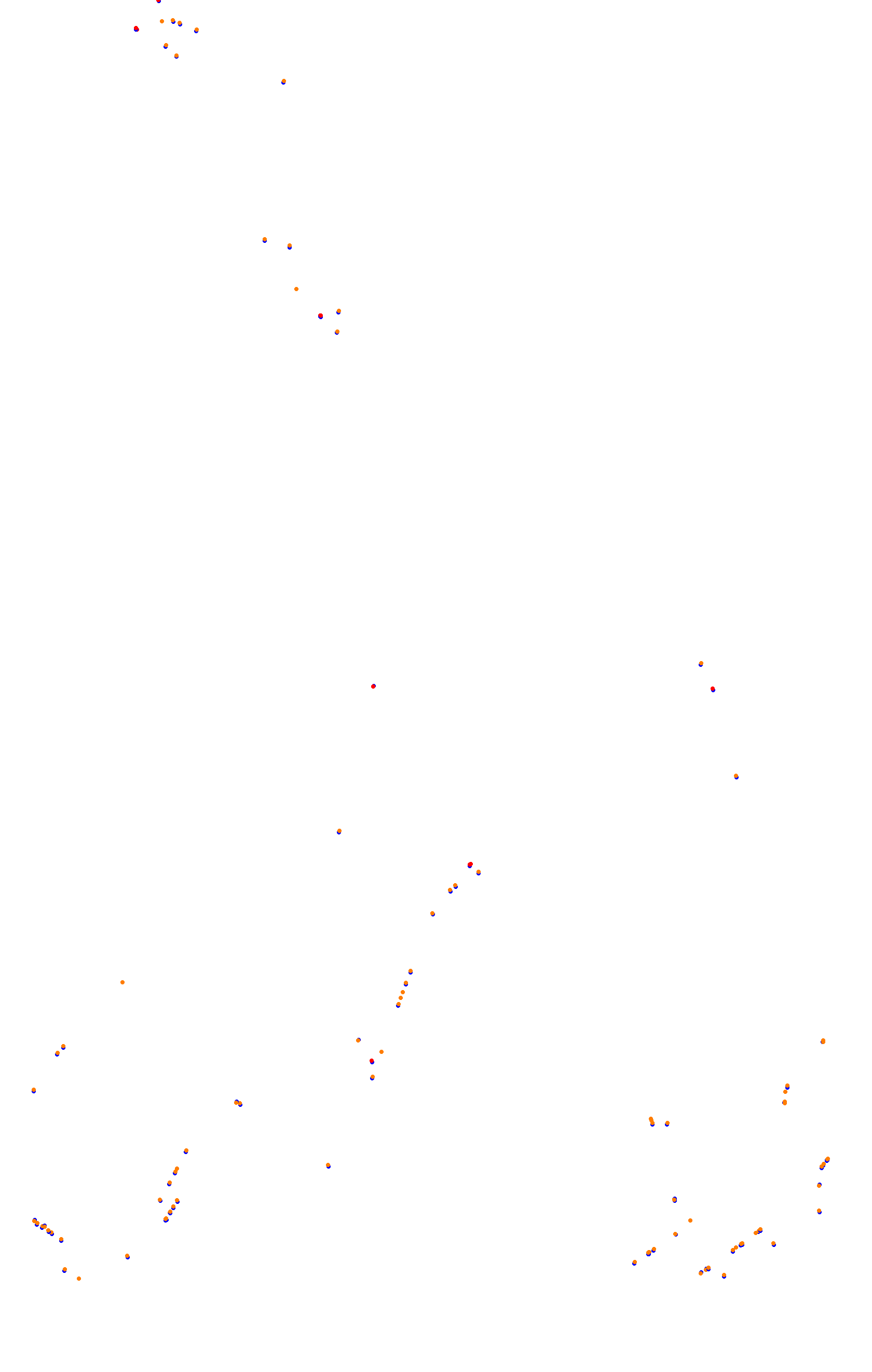 Spa OSRW collisions